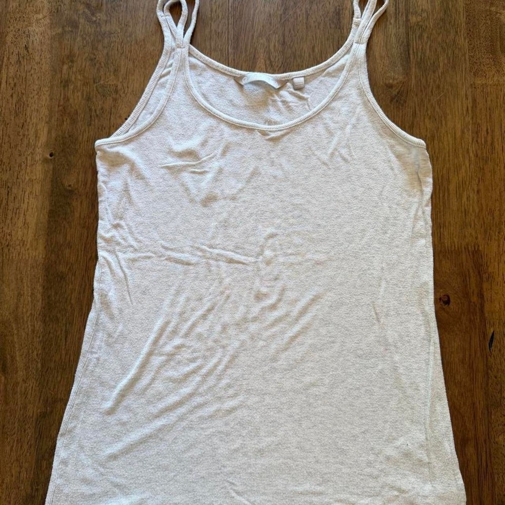 Athleta Women's Tank Top Gray Small Spaghetti Straps